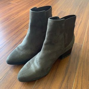 Olive Green Leather Boots from Call it Spring